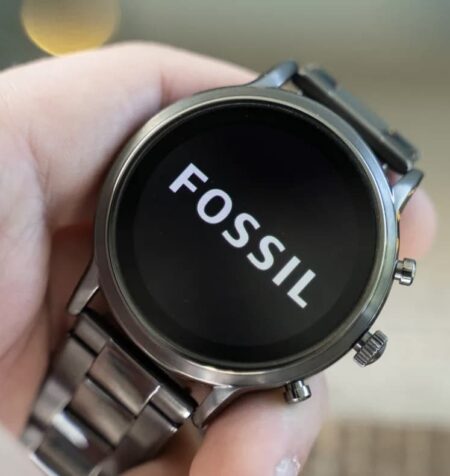 Fossil Smart Watch Gen 5 Black Metal Band (box open)